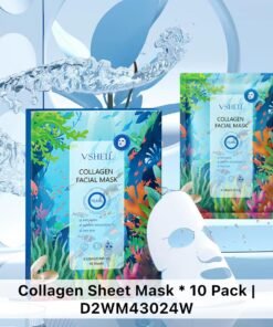 Collagen Sheet Mask 10Pcs/Pack