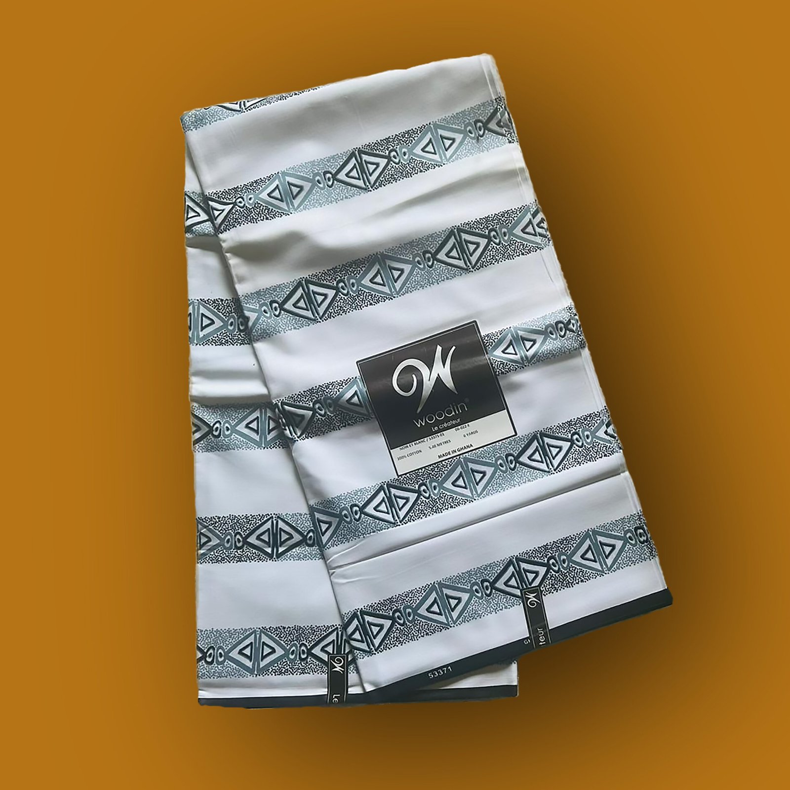Woodin Ghana Fabric 100% Cotton 6 Yards