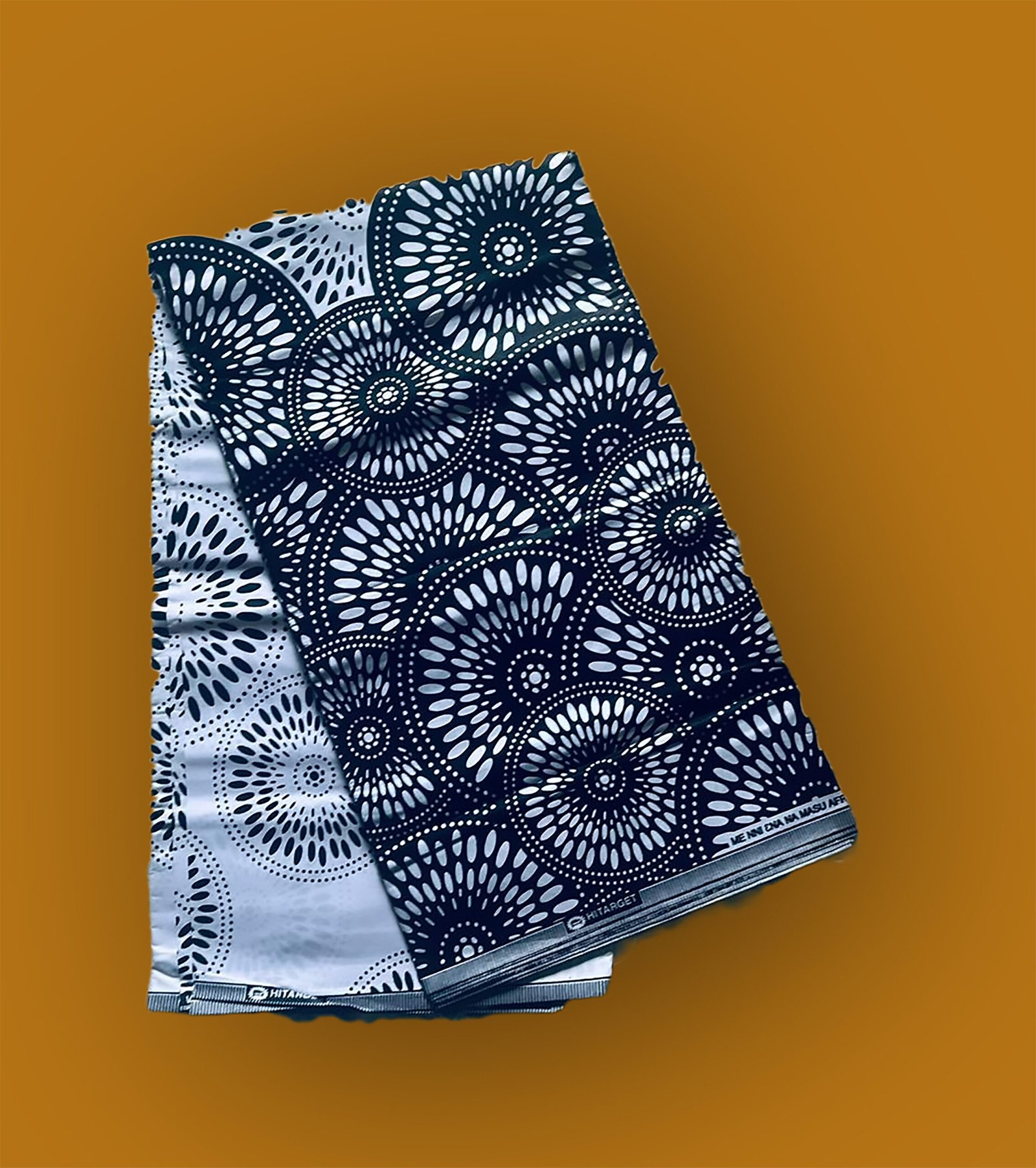 Ghana Wax Fabric 100% Cotton 6Yards