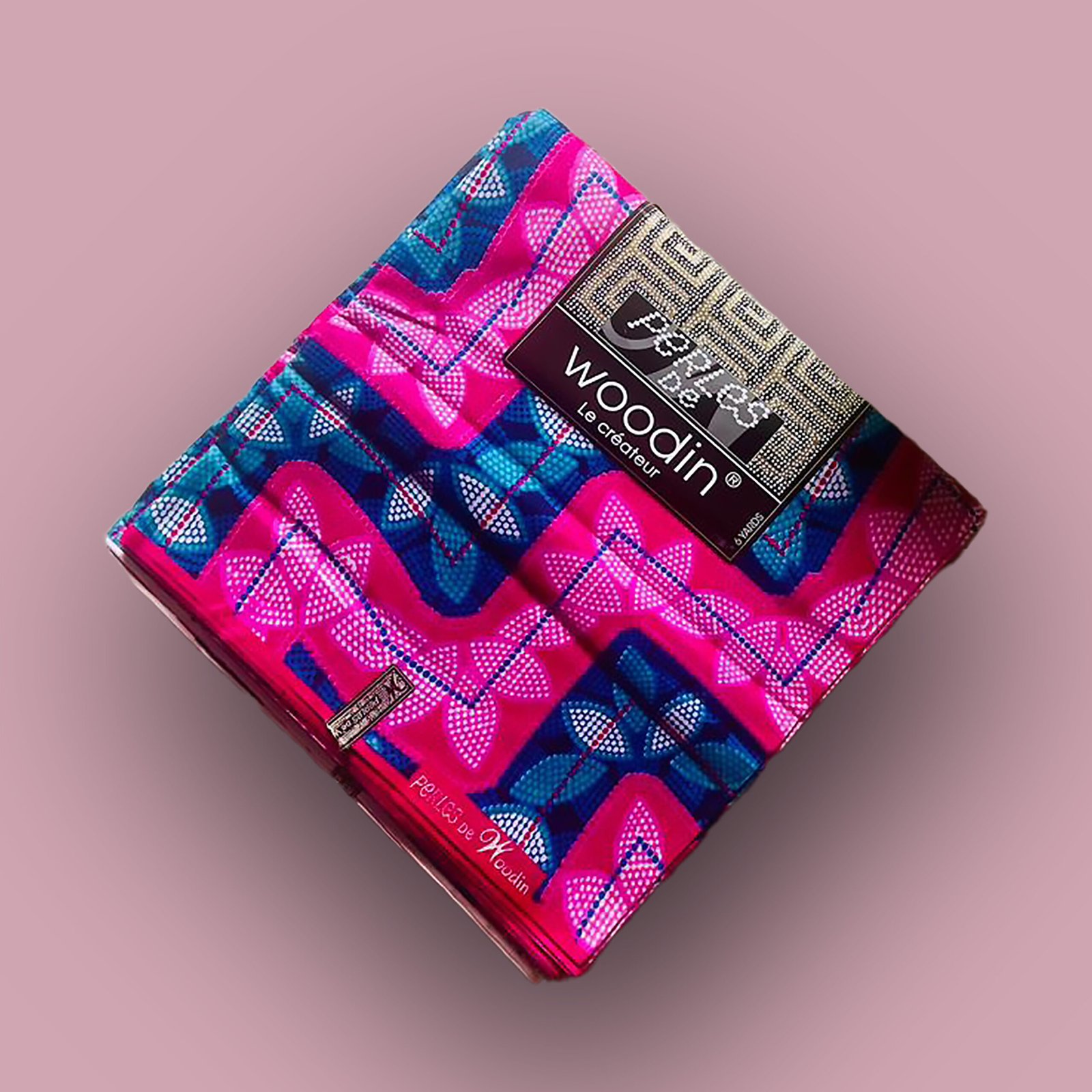 Woodin Ghana Fabric 100% Cotton 6 Yards