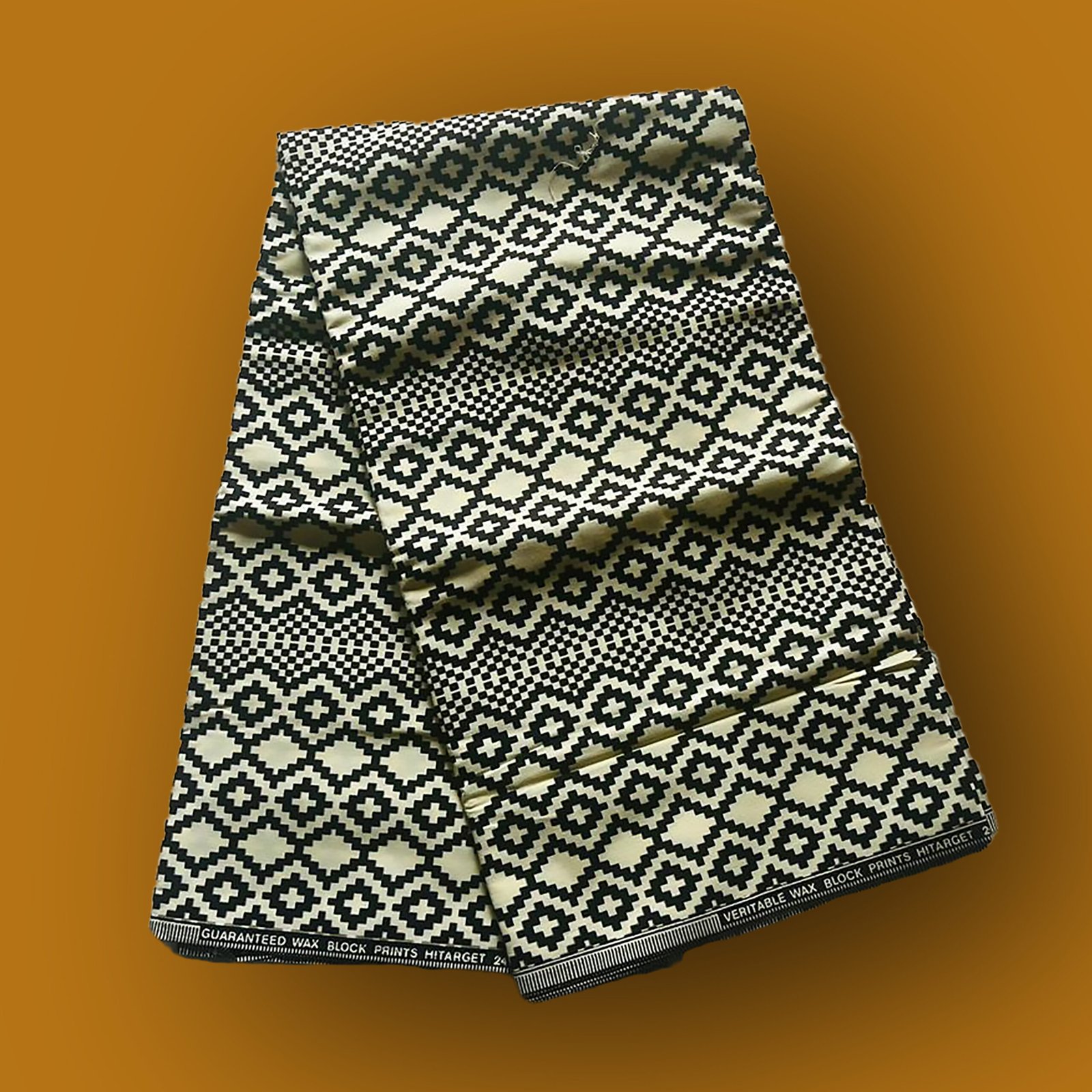 Wax Ghana Fabric 100% Cotton 6 Yards