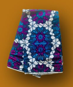 Ghana Wax Fabric 100% Cotton 6Yards