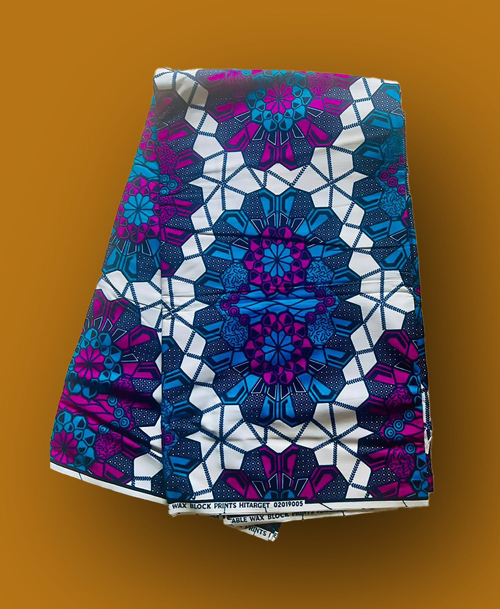 Ghana Wax Fabric 100% Cotton 6Yards