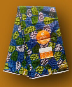 Ghana Wax Fabric 100% Cotton 6Yards