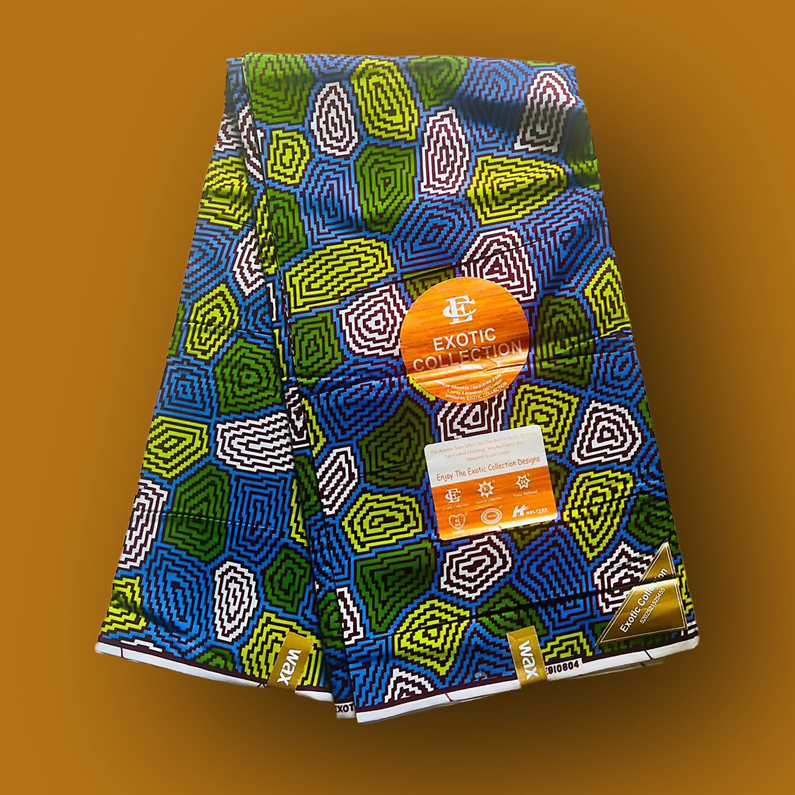 Ghana Wax Fabric 100% Cotton 6Yards