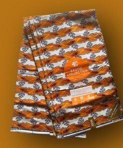 Ghana Wax Fabric 100% Cotton 6Yards